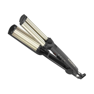 Щипці гофре для завивки волосся BaByliss C260E 85 Вт Чорний Изображение