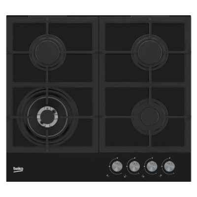 Варильна поверхня газова Beko HILW64225S Зображення