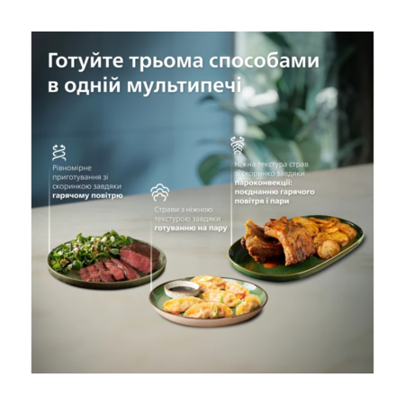 Мультипіч Philips OVI SteamFry NA547/07 Зображення