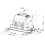 Кухонна витяжка Faber Inka Plus Hcs Bk A52 305.0628.322 Зображення