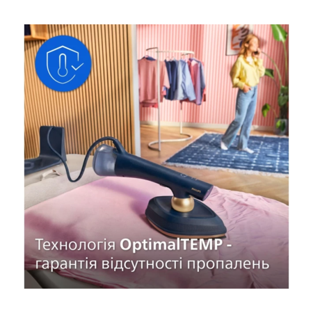 Універсальна праска-відпарювач Philips OneTurn GC215/20 Зображення