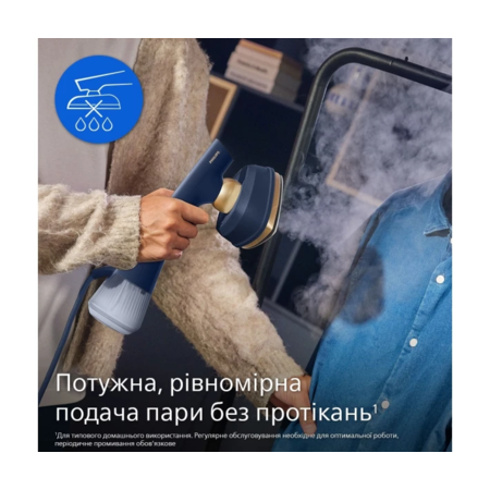 Універсальна праска-відпарювач Philips OneTurn GC215/20 Зображення