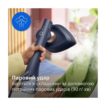 Універсальна праска-відпарювач Philips OneTurn GC215/20 Зображення