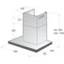 Кухонна витяжка Gorenje WHT6SYB Simplicity Зображення