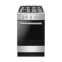 Плита Hansa FCGX52029H газова, 50x60см, 67л, чавун, газ контр., нержавіюча сталь (ERFCGX52029H) Изображение
