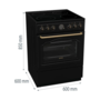 Плита Gorenje (GECS6B71CLB) Зображення