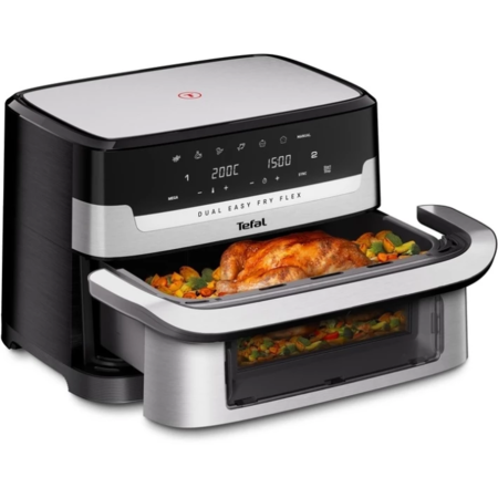 Мультипіч Tefal DUAL EASY FRY FLEX EY922DE0 Зображення