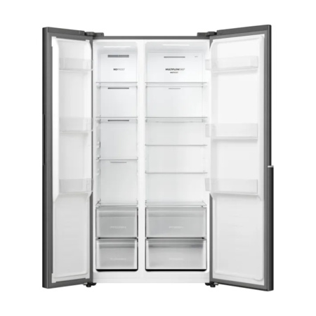 Холодильник Side-by-Side Gorenje NRS917E41BX Зображення