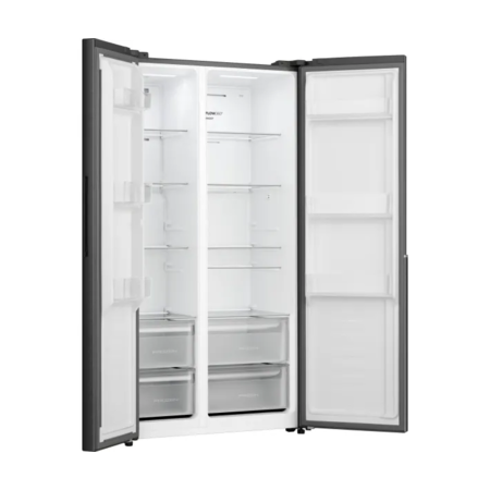 Холодильник Side-by-Side Gorenje NRS917E41BX Зображення
