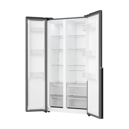 Холодильник Side-by-Side Gorenje NRS917E41BX Зображення