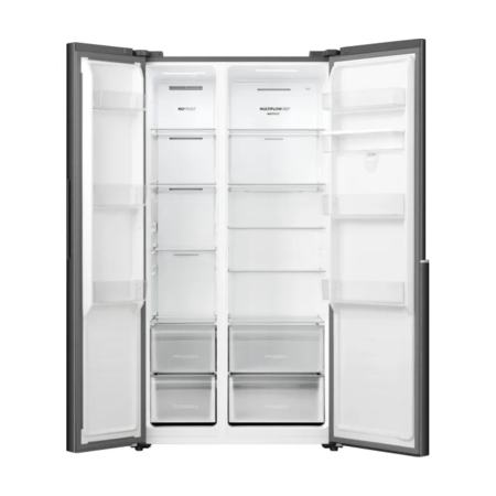 Холодильник Side-by-Side Gorenje NRS917E41BXWD Зображення