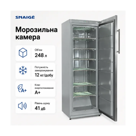 Морозильна камера Snaige CF27SM-T1CB0E Зображення