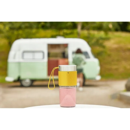 Блендер Tefal Lightmix портативний для смузі, чаша-300мл, usb, жовтий bl1c0230 Зображення
