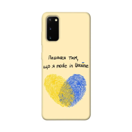Чохол itsPrint Made in Ukraine для Samsung Galaxy S20 (306339) Зображення