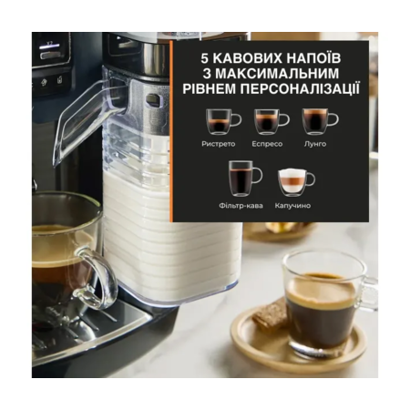 Кавомашина Krups Harmony Milk EA5094E0 [168799] Зображення