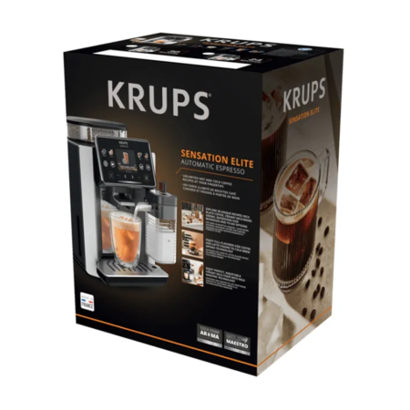 Кавомашина Krups Sensation Elite Hot & Cold EA918GE0 Зображення