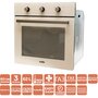 Газові Ventolux духові шафи MILANO ESG (IVORY) Изображение