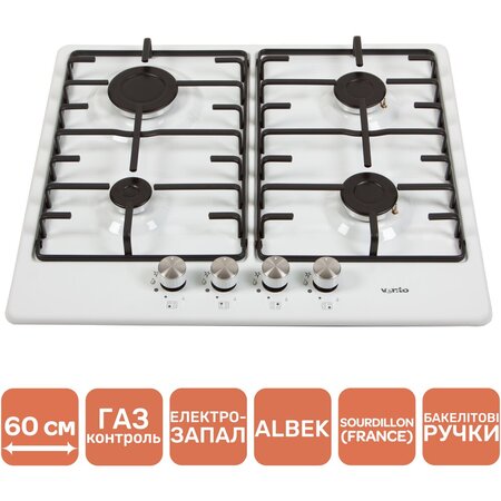 Варильна Ventolux поверхня HG640-MA3 S (WH) Изображение