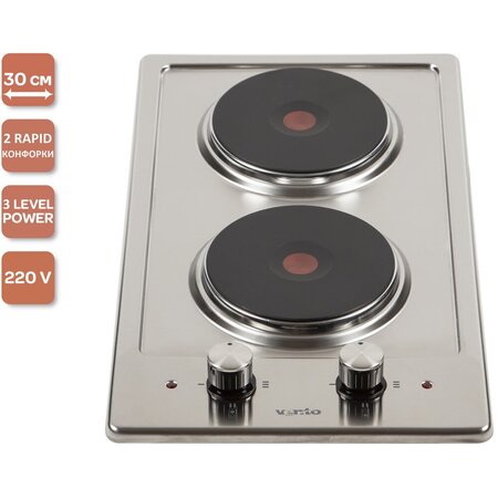 Варильна Ventolux поверхня HE302 (INOX) 3 Изображение