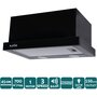 Витяжка Ventolux GARDA 45 BK (700) LED Изображение