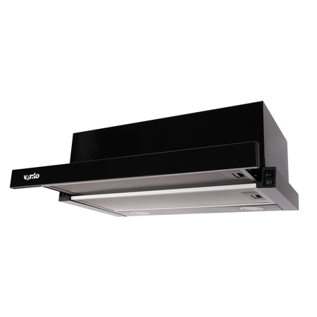 Витяжка Ventolux GARDA 60 BK (700) LED Зображення