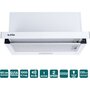 Витяжка Ventolux GARDA 60 WH (1000) LED 2S Изображение