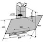 Витяжка Ventolux MIRROR 60 GRS (800) TRC MM Зображення