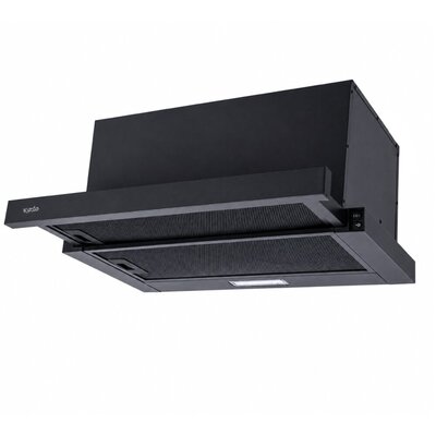 Витяжка Ventolux GARDA 60 BK (1100) LED 2S Зображення