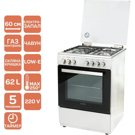 Плита Ventolux GE 6060 CS 6MT (X) Изображение