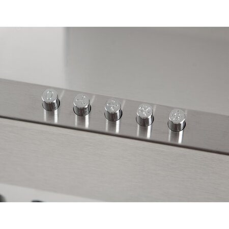 Кухонна витяжка Ventolux MONACO 60 INOX (800) Изображение