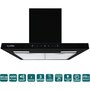 Витяжка Ventolux ITALIA 60 BG/BK (1000) TC MS Изображение