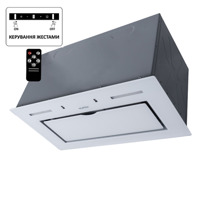 Кухонна витяжка Ventolux PUNTO 520/279 WG (1000) TRC MS Изображение