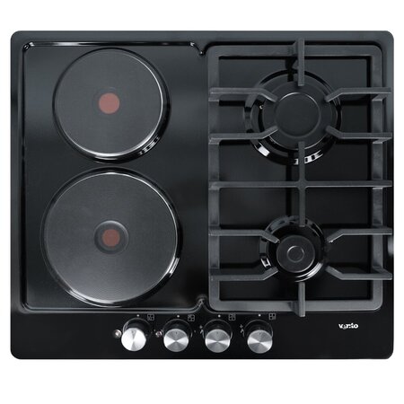 Варильна поверхня комбінована Ventolux HG622 B3 S (BK) Зображення