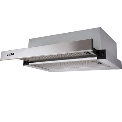 Кухонна витяжка Ventolux GARDA 50 INOX (500) LED Зображення
