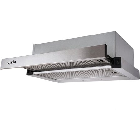 Кухонна витяжка Ventolux GARDA 50 INOX (500) LED Зображення