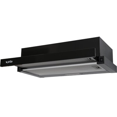 Кухонна витяжка Ventolux GARDA 60 BK (500) LED Изображение