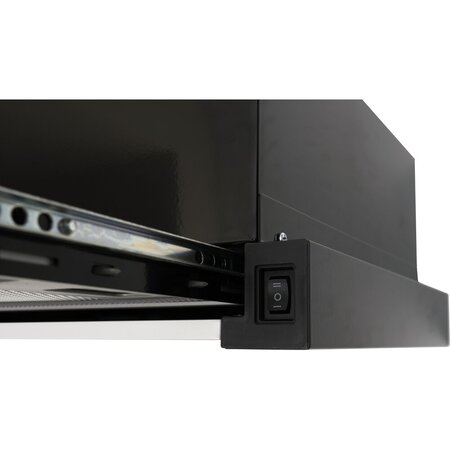 Витяжка Ventolux GARDA 60 BK (500) LED Изображение