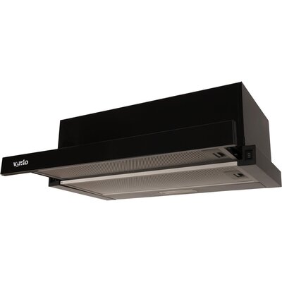 Кухонна витяжка Ventolux GARDA 60 BK (700) LED 2S Зображення