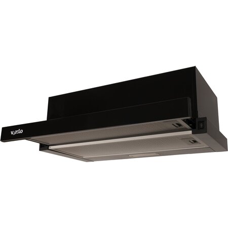 Кухонна витяжка Ventolux GARDA 60 BK (700) LED 2S Зображення