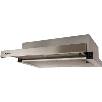 Кухонна витяжка Ventolux GARDA 60 INOX (500) LED Изображение