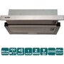 Кухонна витяжка Ventolux GARDA 60 M/X (700) LED 2S Изображение