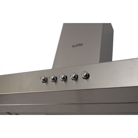 Витяжка Ventolux LAZIO 60 INOX (1000) LED Изображение