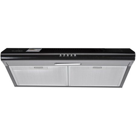 Витяжка Ventolux PARMA 60 BK Изображение