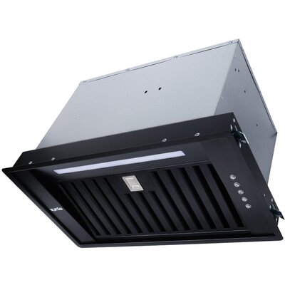 Кухонна витяжка Ventolux PUNTO 52 BK (1200) ST MM BF Изображение