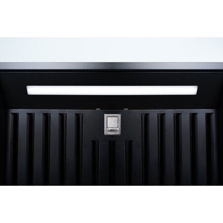 Витяжка Ventolux PUNTO 52 BK (1200) ST MM BF Изображение