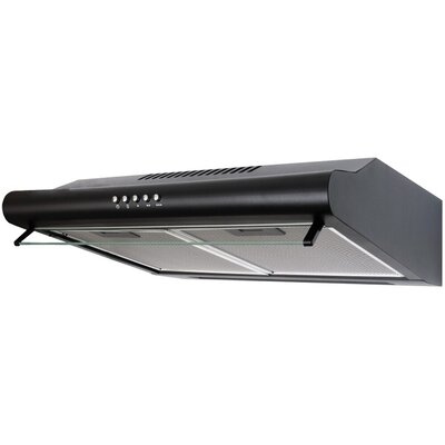 Кухонна витяжка Ventolux ROMA 50 BK LUX Изображение