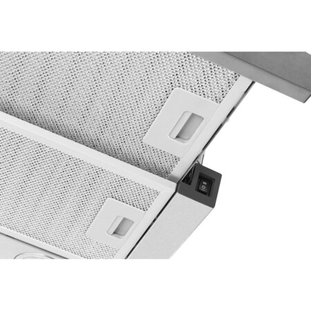Витяжка Ventolux GARDA 60 INOX (1100) LED Изображение