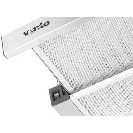 Витяжка Ventolux GARDA 60 INOX (1100) LED Изображение