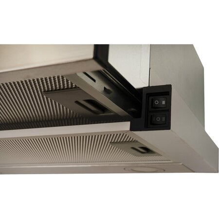 Витяжка Ventolux GARDA 60 INOX (700) LED Изображение