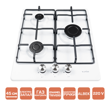 Варильна Ventolux поверхня HG430-B3 S (WH) Изображение